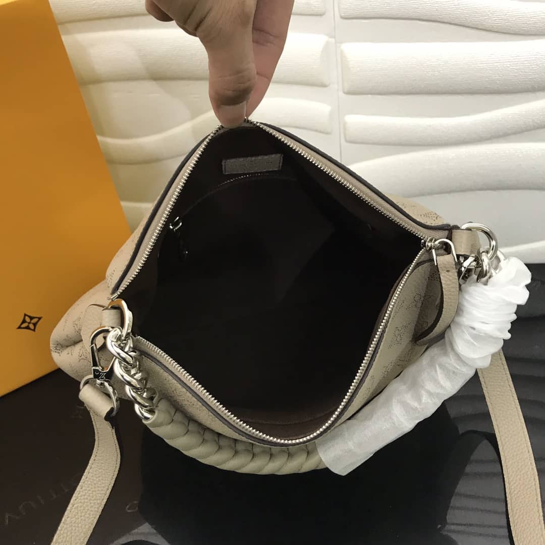 Louis Vuitton Babylone Chain BB 2way Replica Shoulder Bag Gray M51223