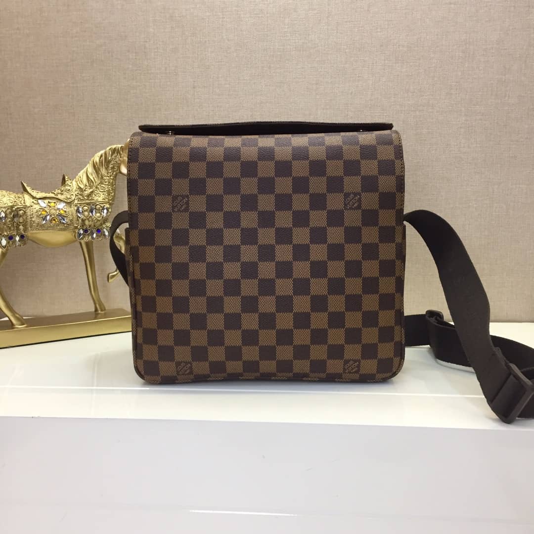 Louis Vuitton Naviglio Leather Shoulder Bag Replica N45255