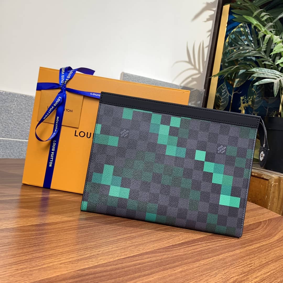 Louis Vuitton Pochette Voyage Leather Bag Replica N60176