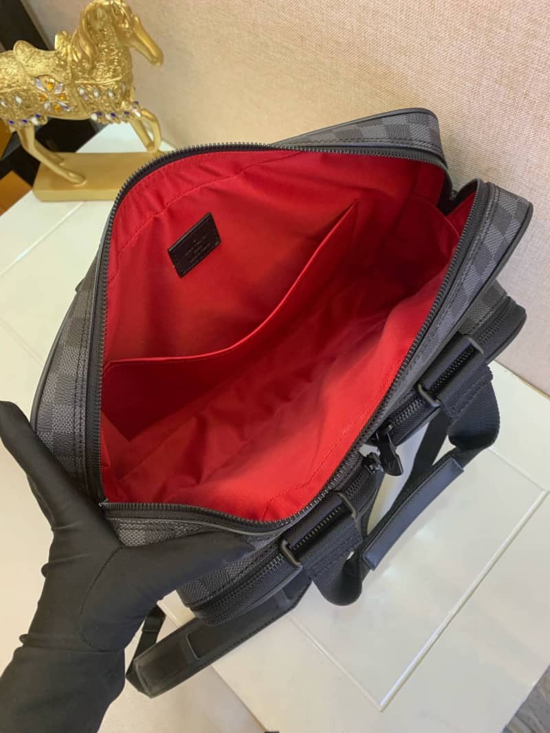 Louis Vuitton Damier Graphite Coated Canvas Utility Business Bag Replica N40278