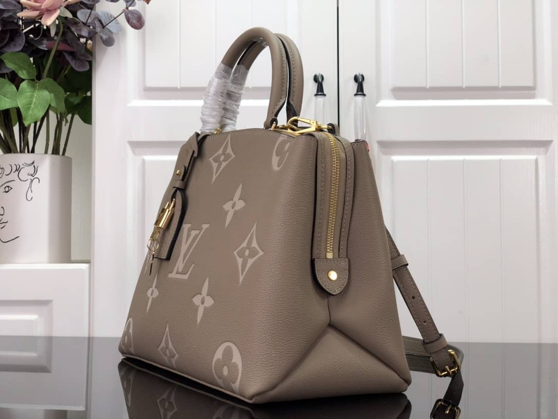 Louis Vuitton Grand Palais Monogram Empreinte Bag Replica Gray M45811
