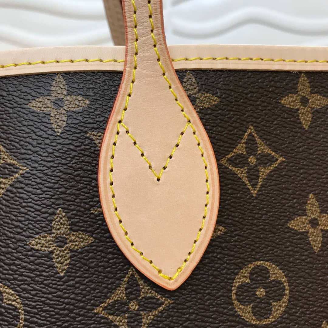 Louis Vuitton Neverfull Dupe Monogram GM Shoulder Bag Replica Pink M40990