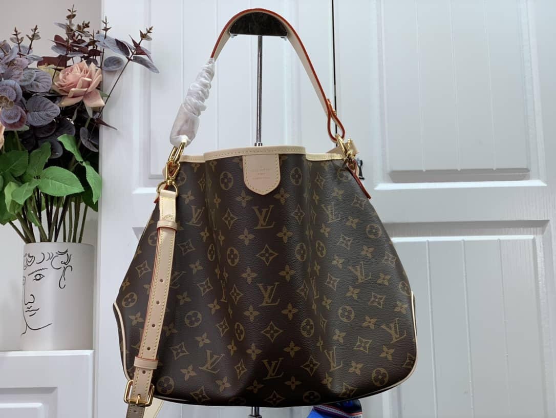 Louis Vuitton Monogram Canvas Delightful PM Replica Shoulder Bag M40352
