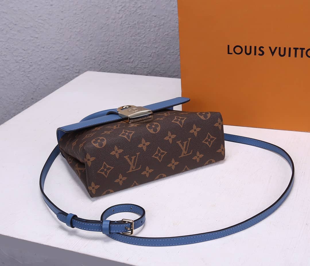 Louis Vuitton Locky BB 2way Replica Shoulder Bag Blue M44141