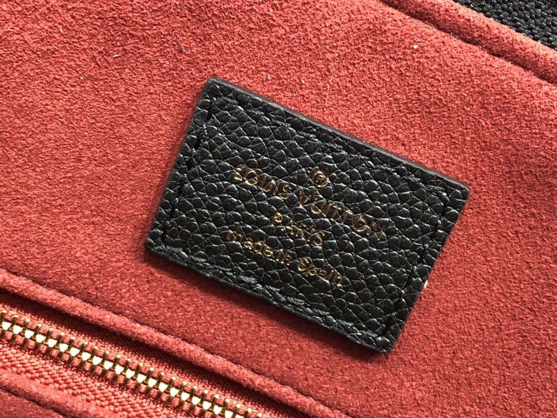 Louis Vuitton Grand Palais Monogram Empreinte Bag Replica Black M45811