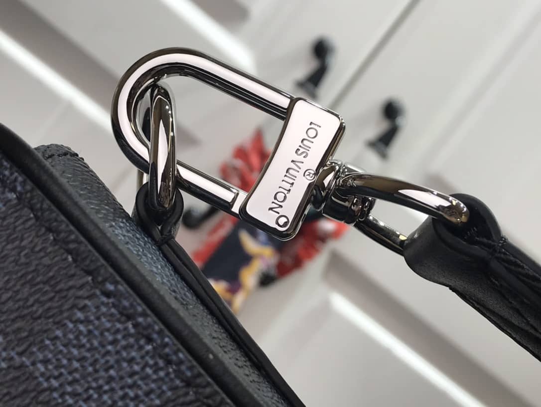 Louis Vuitton Studio Damier Messenger Bag Replica Blue N50013