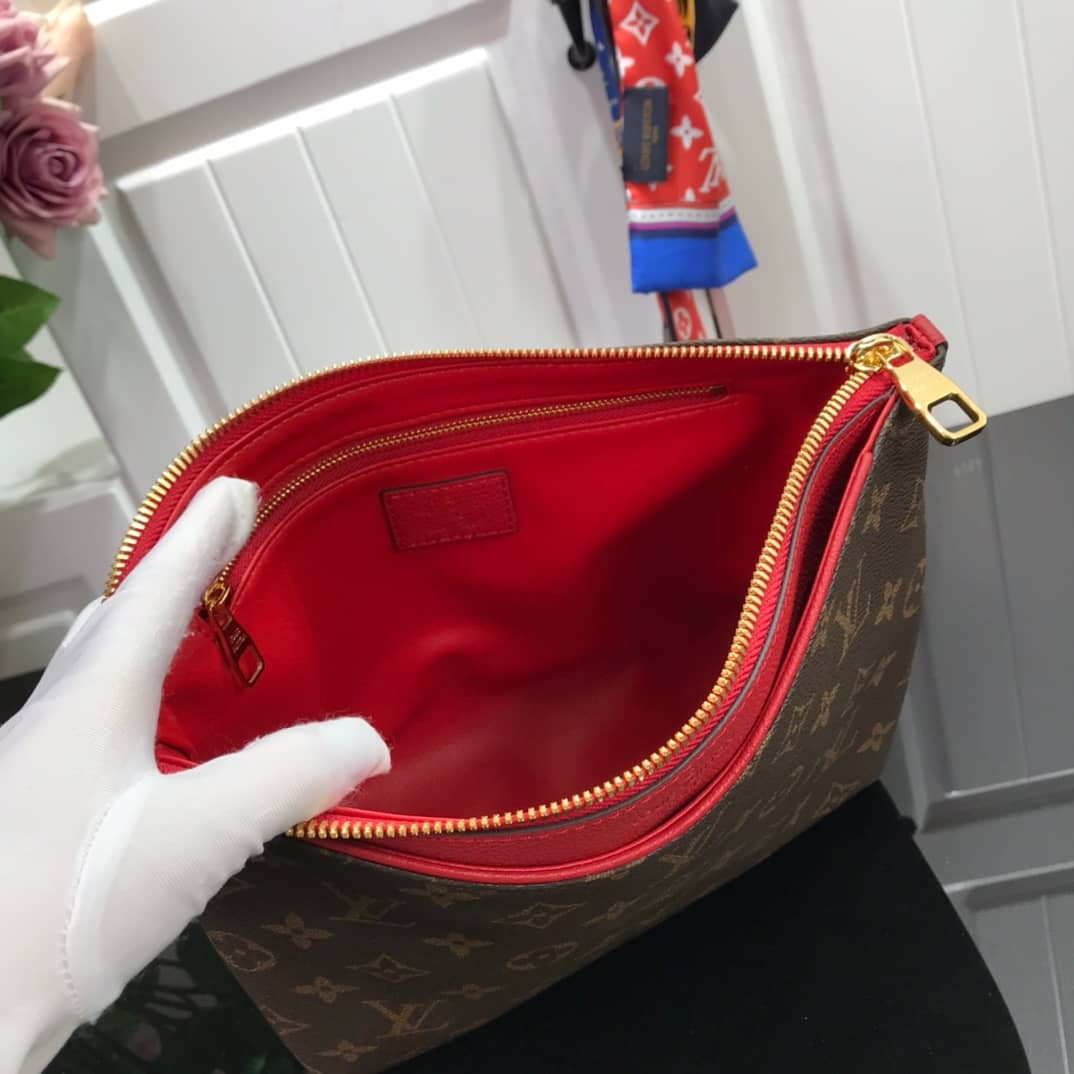 Louis Vuitton Pallas Beauty Case Monogram Canvas Replica Red M64123
