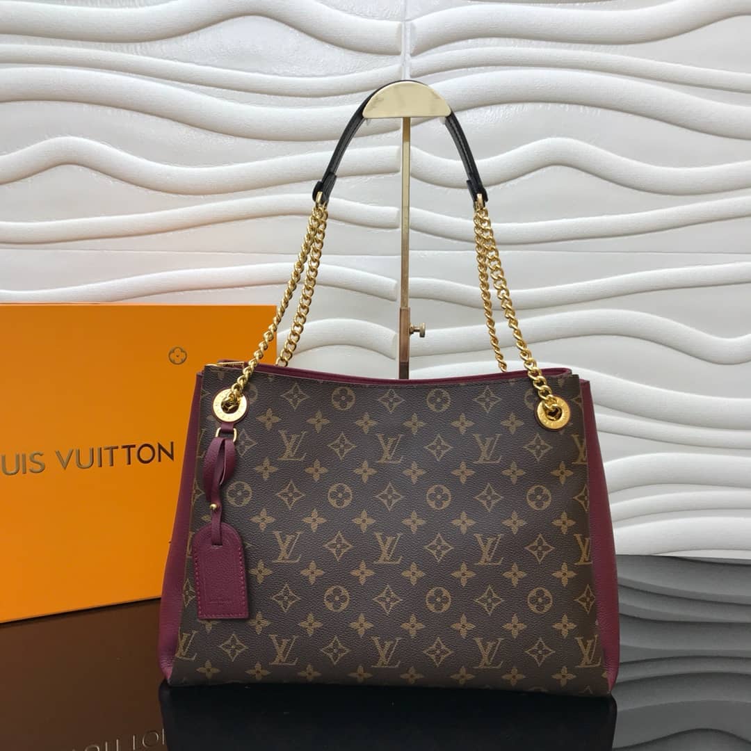 Louis Vuitton Surene MM Monogram Chain Shoulder Bag Replica Purple M43772