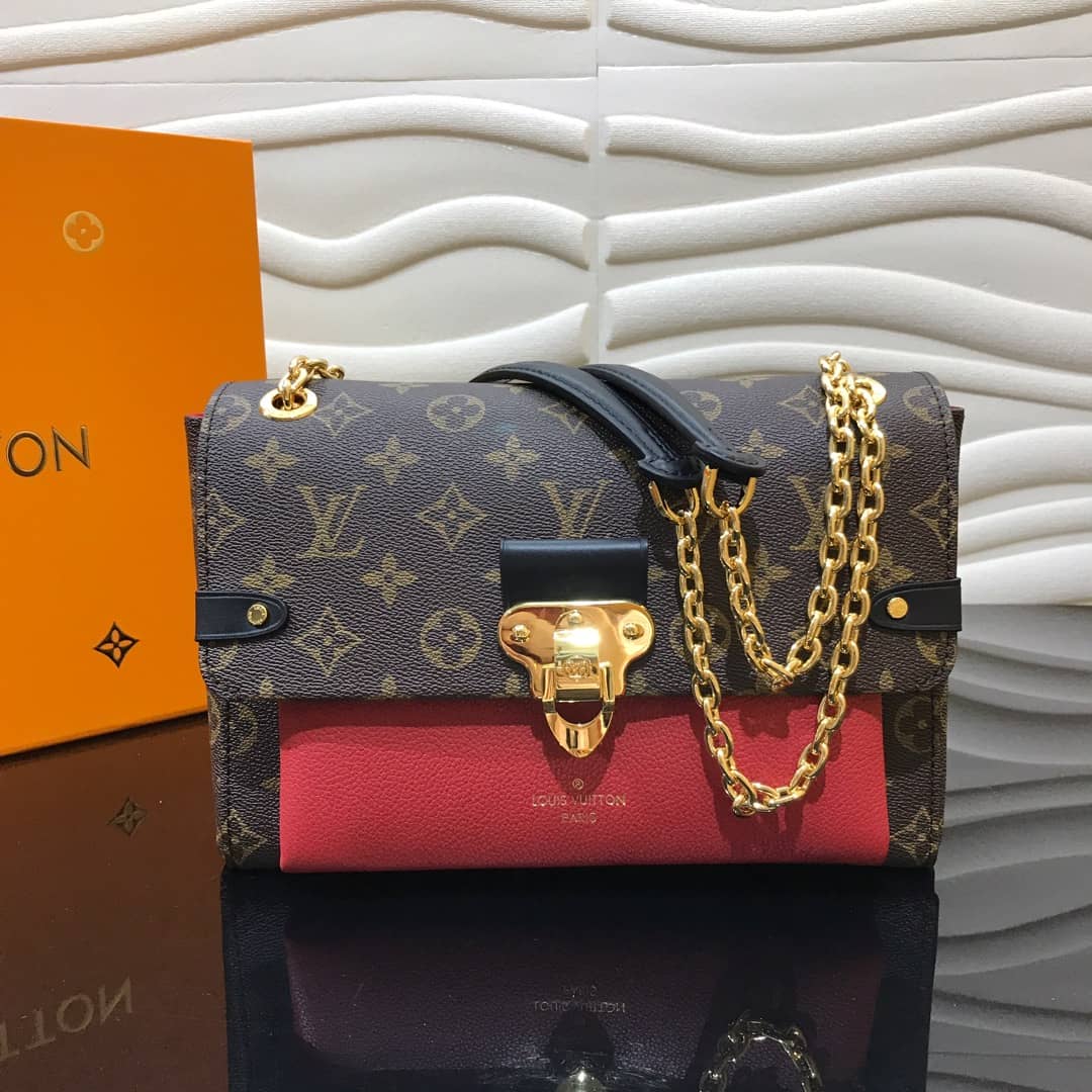 Louis Vuitton Vavin PM Monogram Canvas Replica Bag Red
