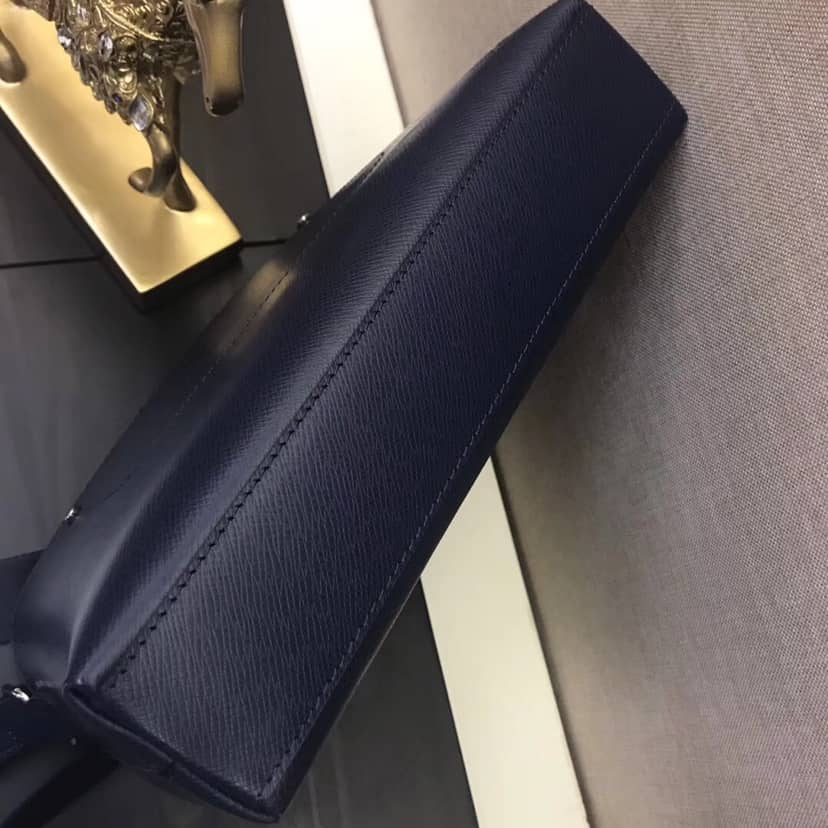 Louis Vuitton Taiga Grigori MM Messenger Bag Replica Blue M30206