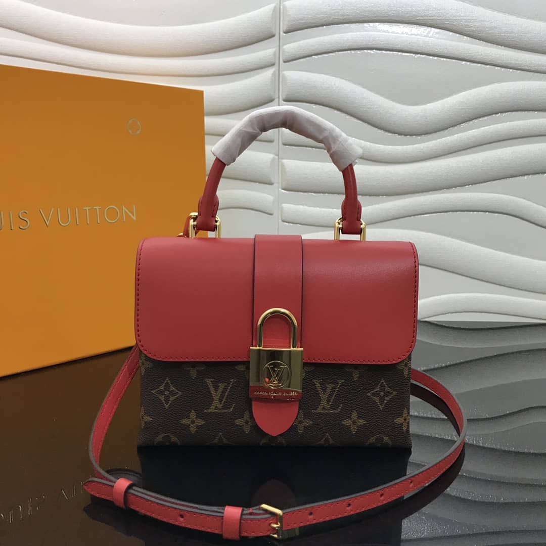 Louis Vuitton Locky BB Replica Crossbody Bag Red M44321