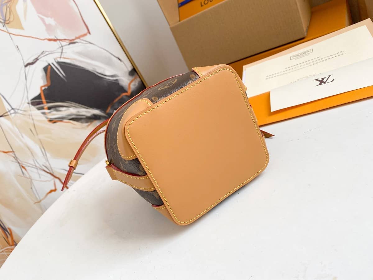 Louis Vuitton Monogram Coated Canvas Replica Crossbody Bag Brown M57099