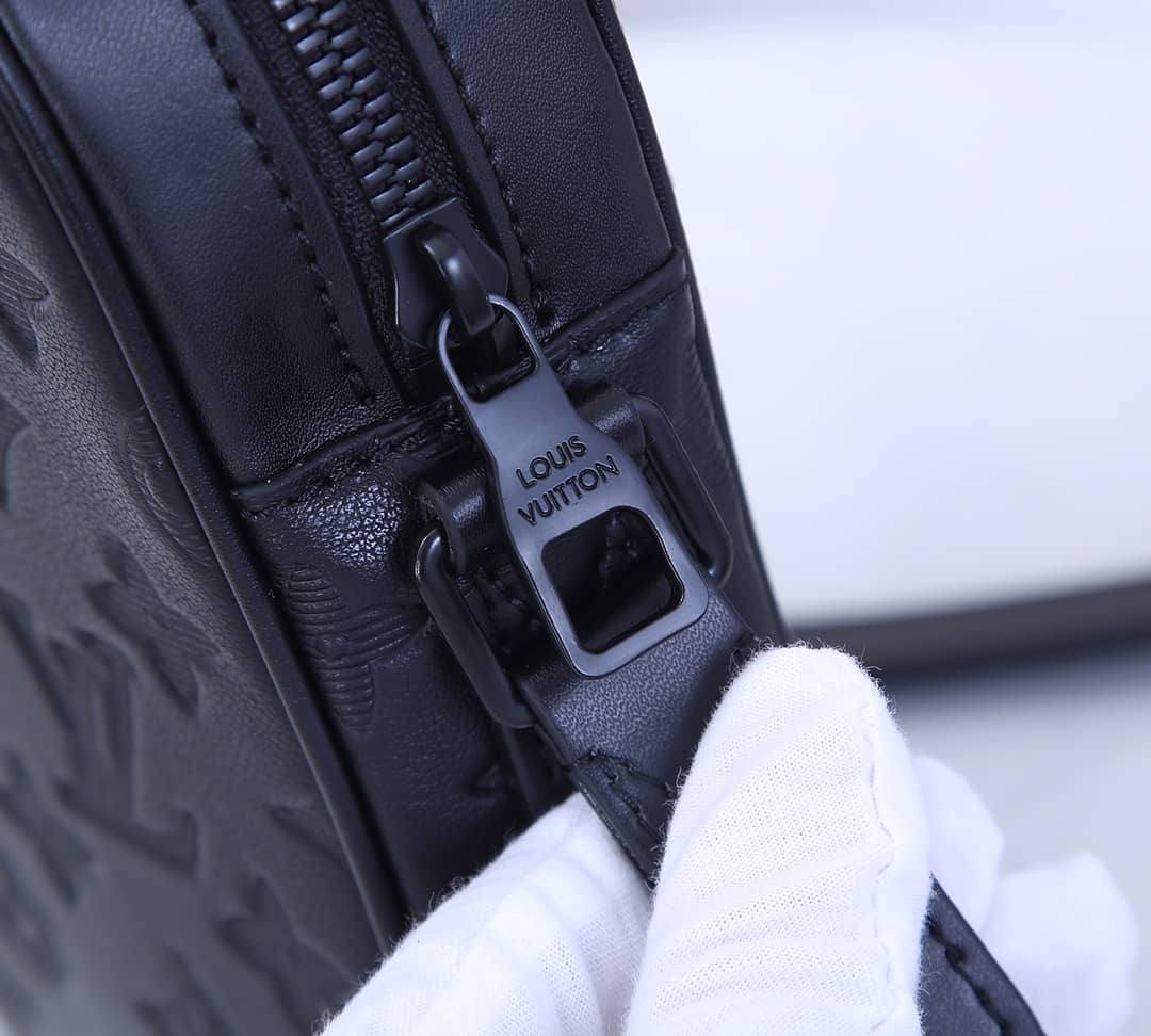 Louis Vuitton Danube Slim Monogram Shadow Crossbody Bag Replica M44972