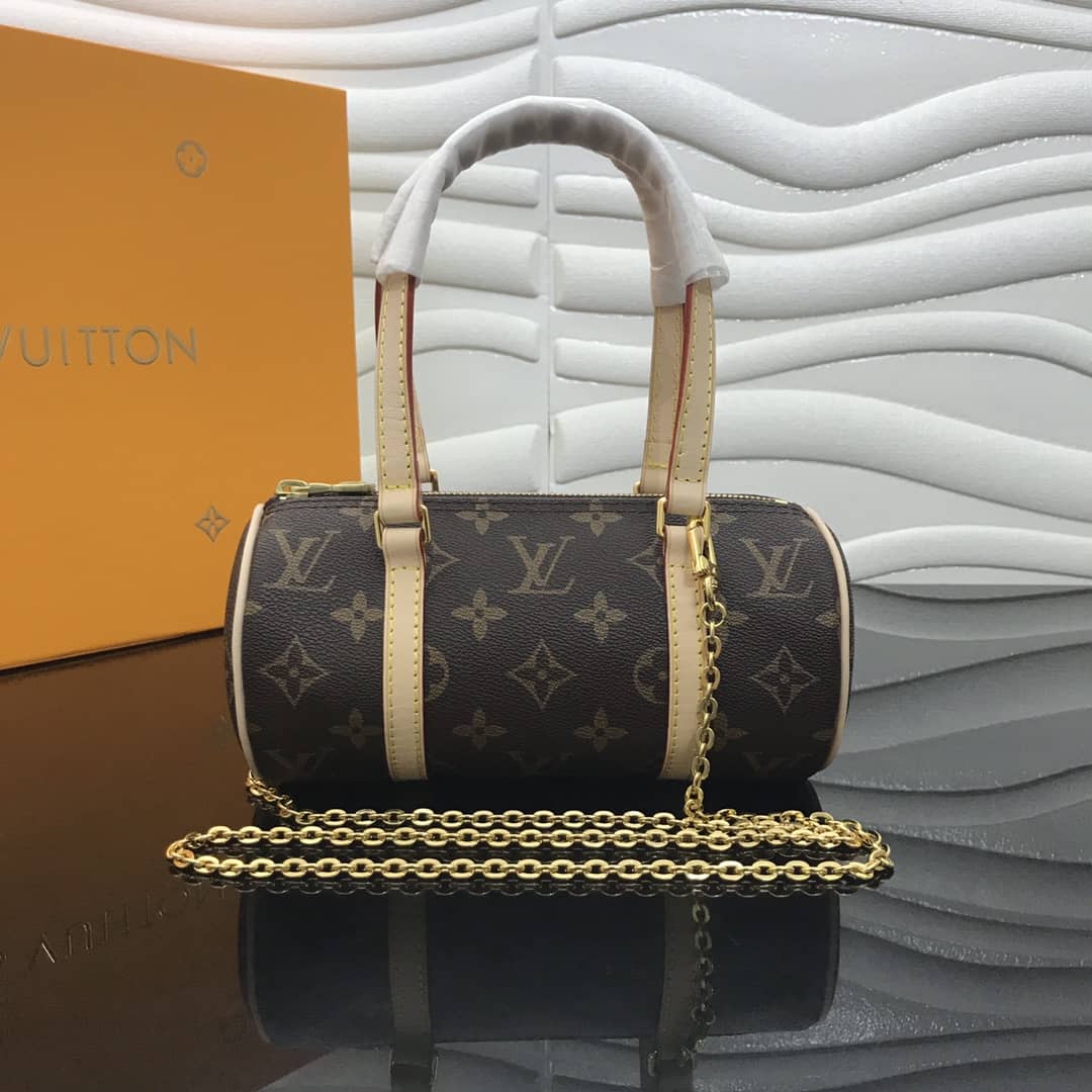 Louis Vuitton Papillon NM Monogram Canvas Replica Handbag