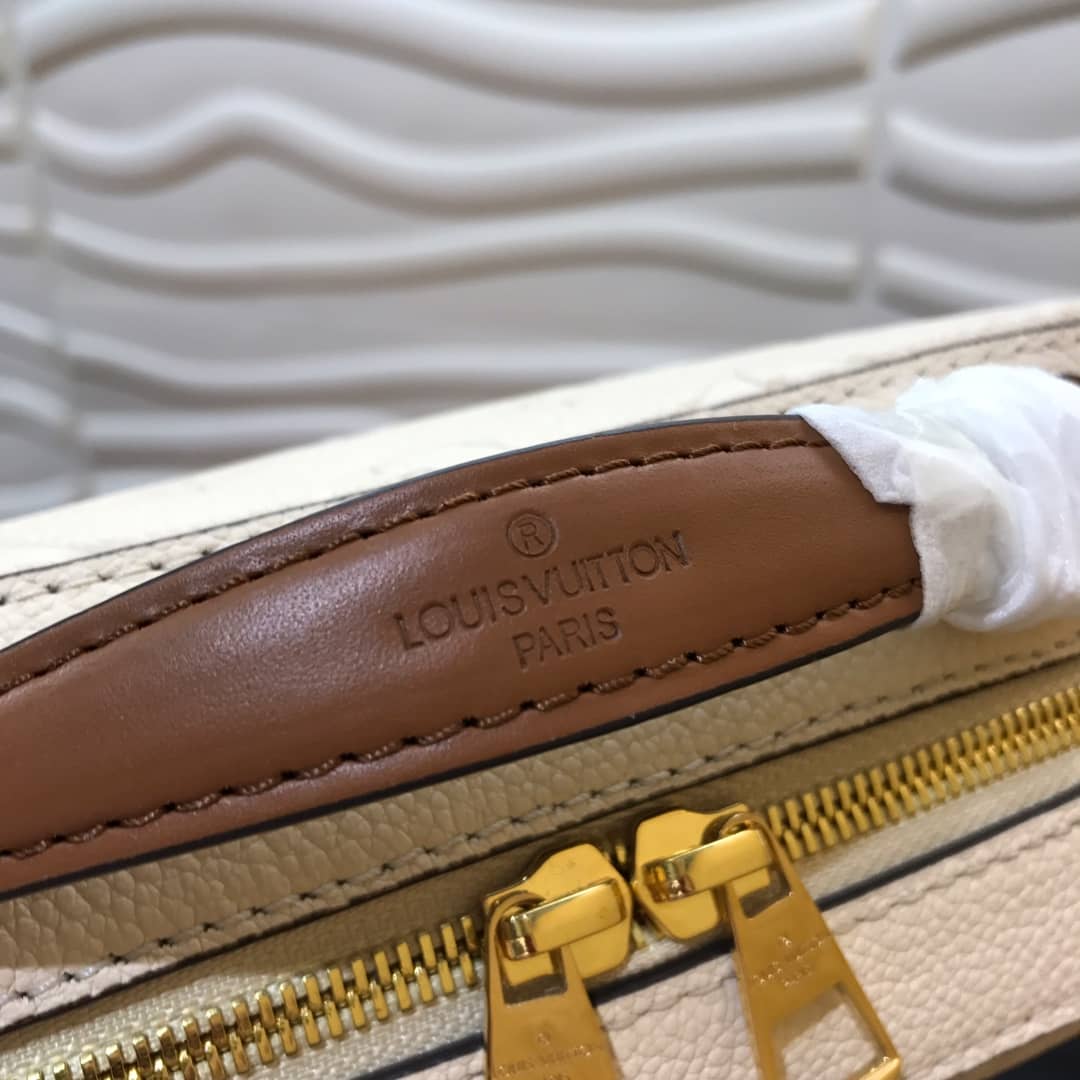 Louis Vuitton Monogram Empreinte Saintonge Replica Bag White M44606