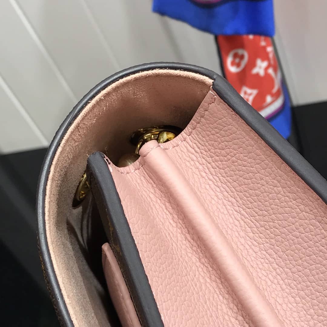 Louis Vuitton Monogram Canvas Victoire Chain Bag Replica Pink M41731