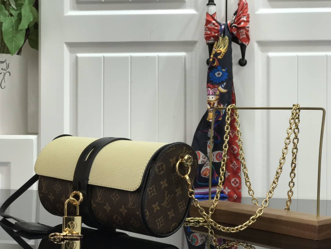 Louis Vuitton Replica Glasses Case Epi Monogram White M43903