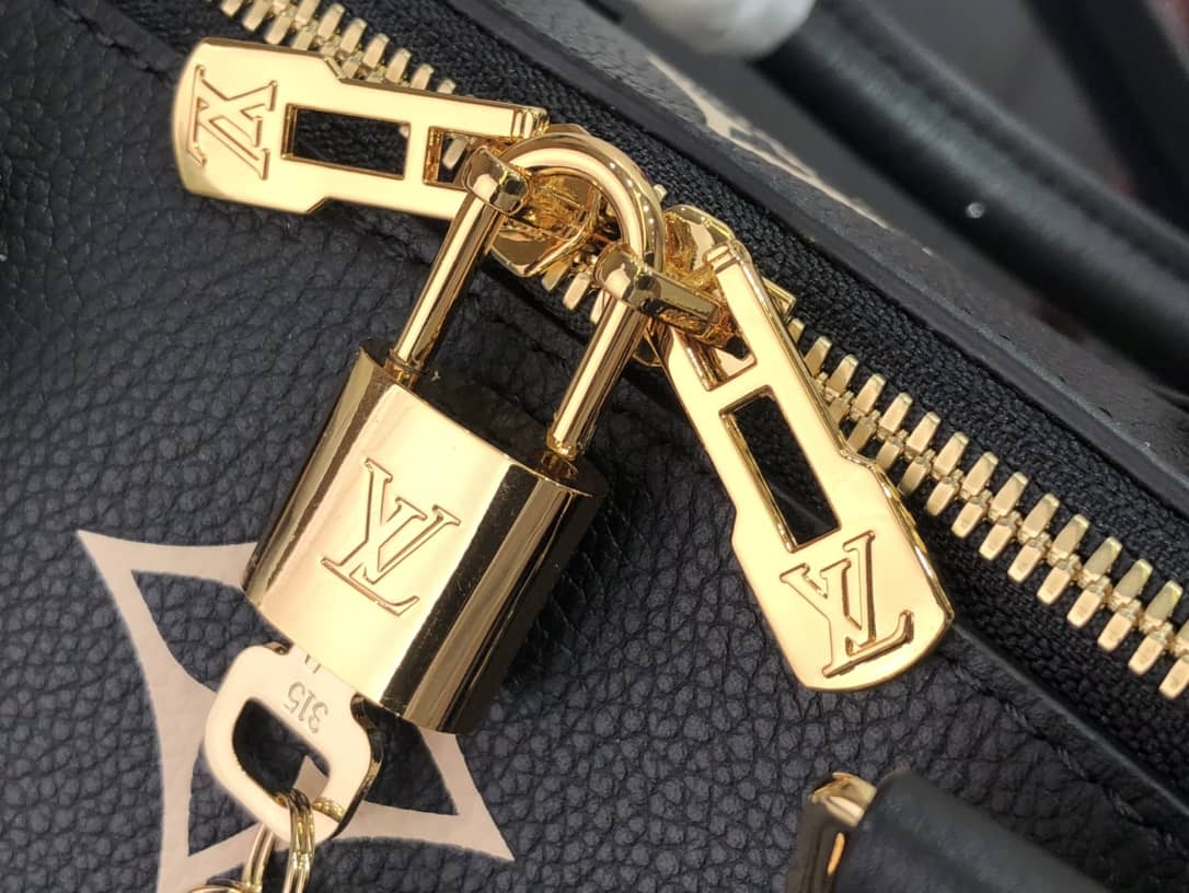 Louis Vuitton Monogram Empreinte Speedy Bandoulière 25 Replica Bag M58947