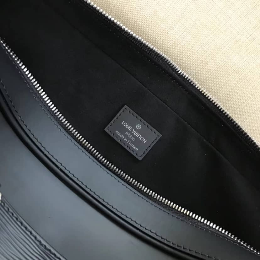 Louis Vuitton Dandy MM Epi Leather Bag Replica Black M54404