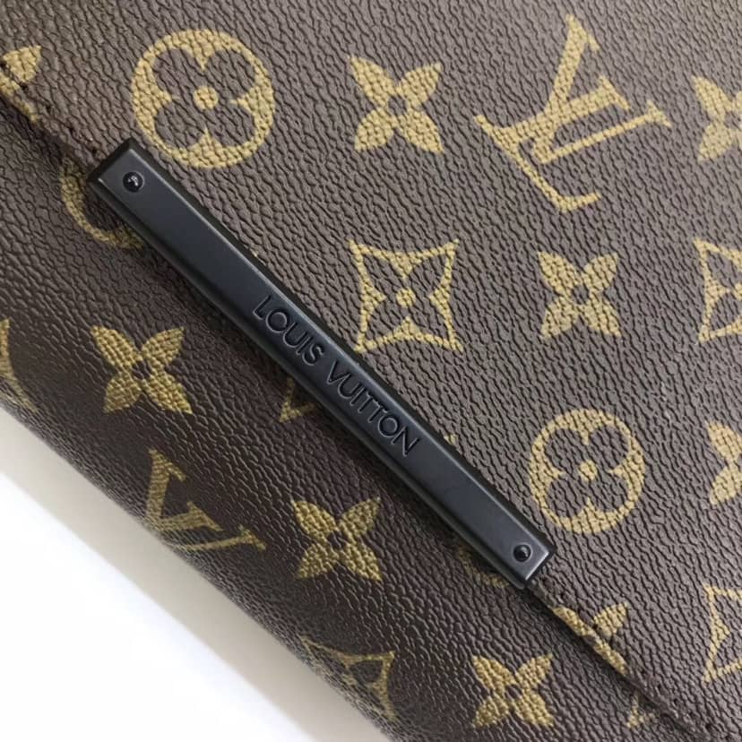 Louis Vuitton Monogram Macassar Canvas District PM Replica Shoulder Bag M40935