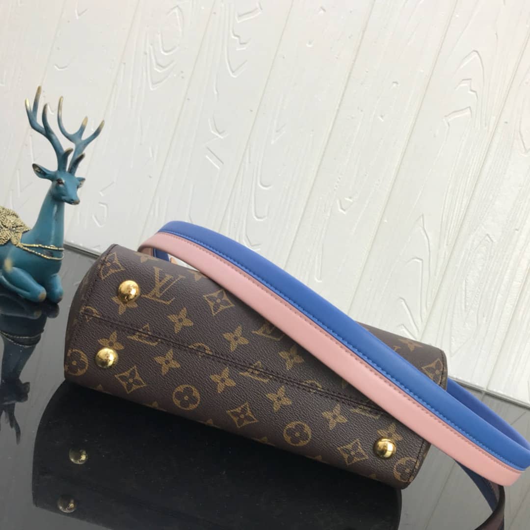 Louis Vuitton Cluny Bb Monogram Canvas Shoulder Bag Replica Blue M42738