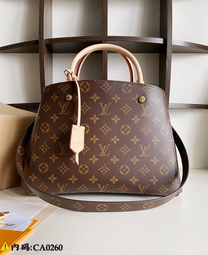 Louis Vuitton Montaigne MM Monogram Canvas Bag Replica M41056