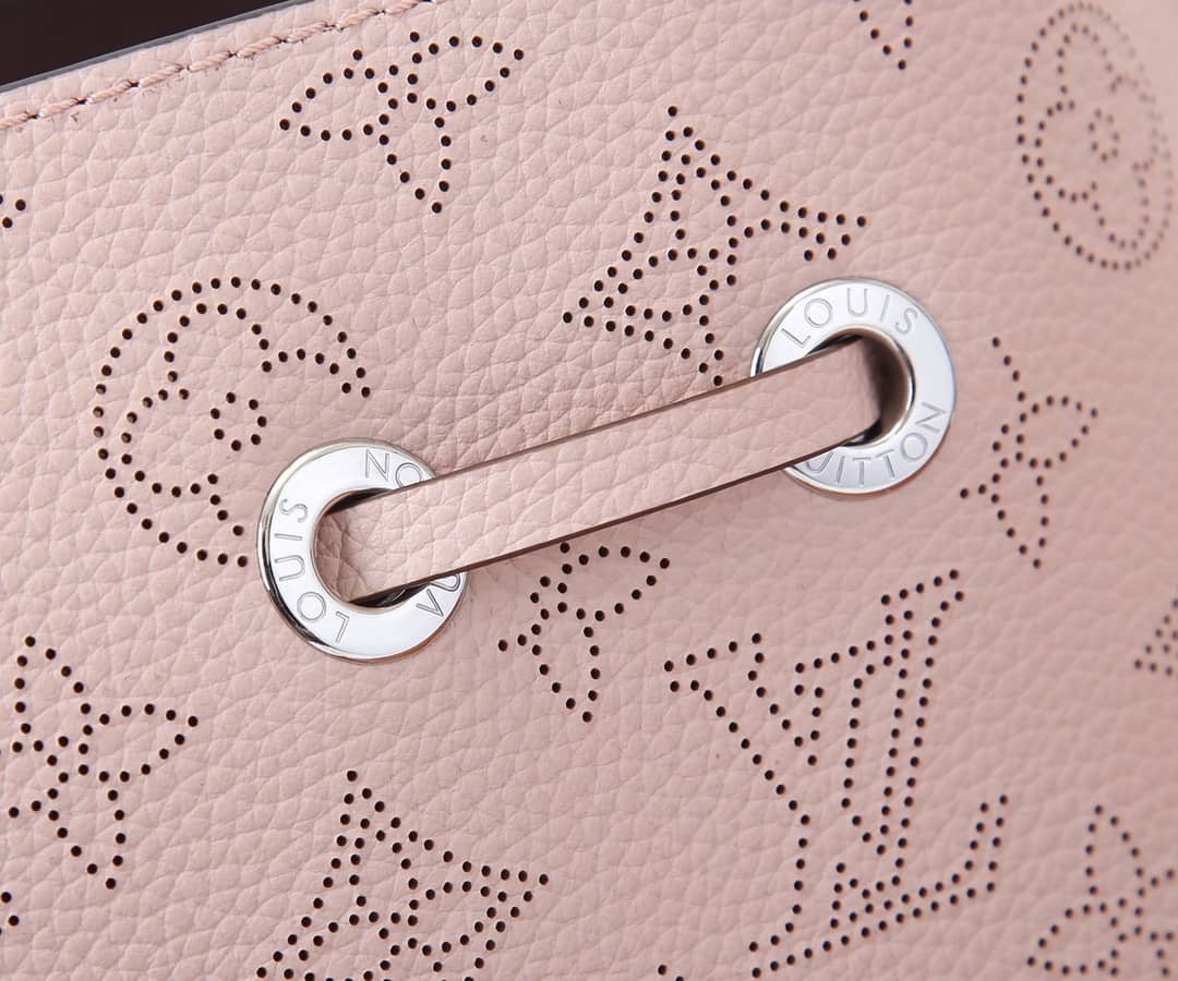 Louis Vuitton Bella Leather Replica Shoulder Bag Pink M57070