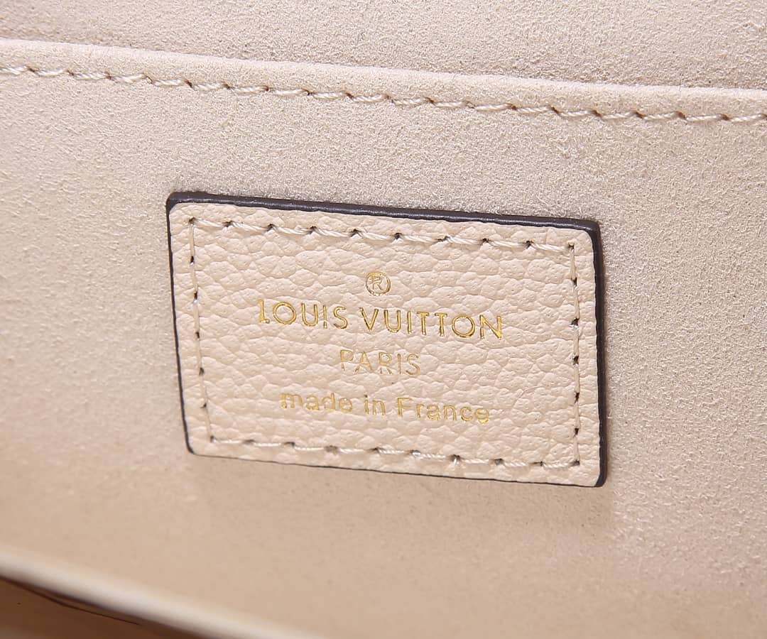 Louis Vuitton Favorite Monogram Empreinte Leather Replica Shoulder Bag White M45813