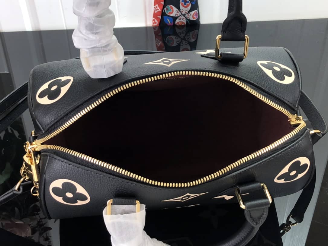 Louis Vuitton Monogram Empreinte Speedy Bandoulière 25 Replica Bag M58947