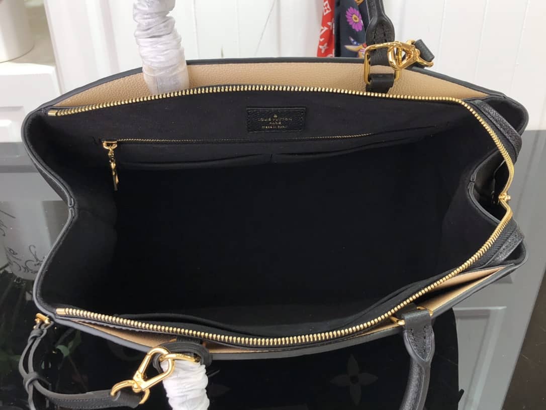 Louis Vuitton Grand Palais Monogram Empreinte Bag Replica Black M45811