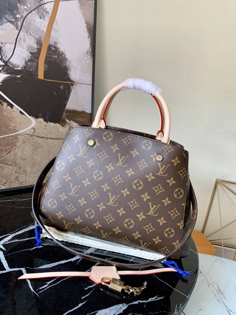 Louis Vuitton Montaigne MM Monogram Canvas Bag Replica M41056