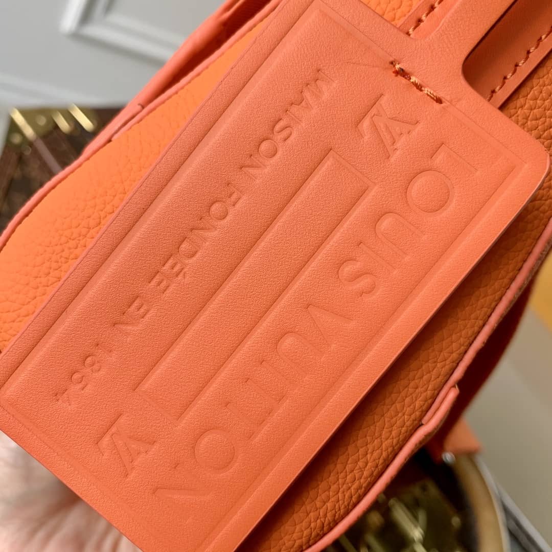 Louis Vuitton Aerogram Calfskin M59327 Orange Replica Messenger Bag