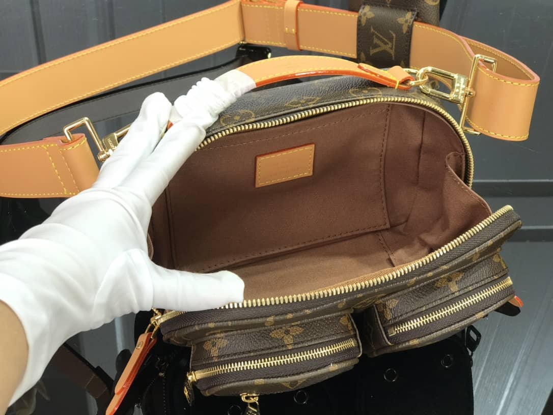 Best Replica Louis Vuitton Monogram Geronimos Utility Crossbody Bag Replica M45672(ColaReps)