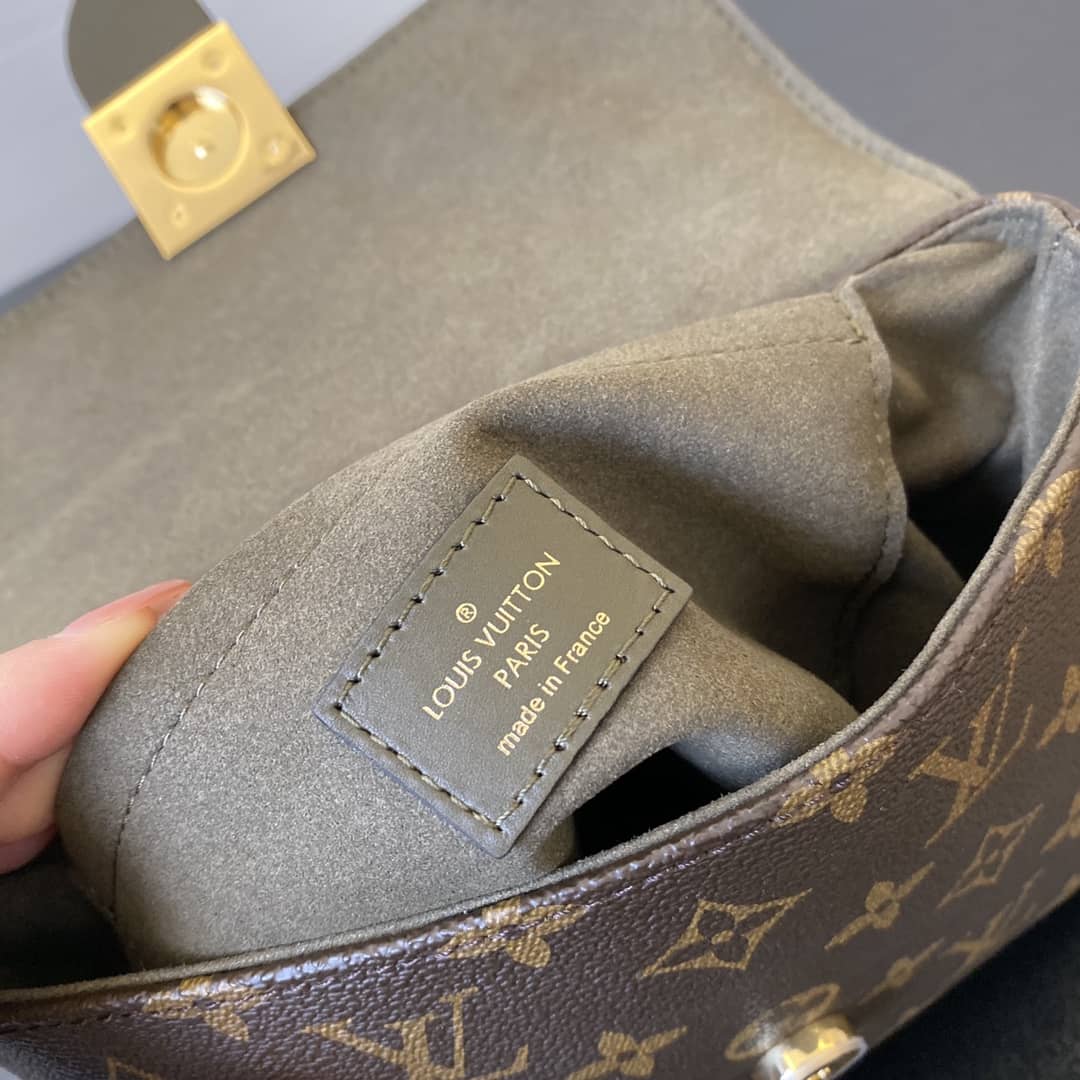 Louis Vuitton Monogram Canvas Locky BB Bag Replica Green M44321