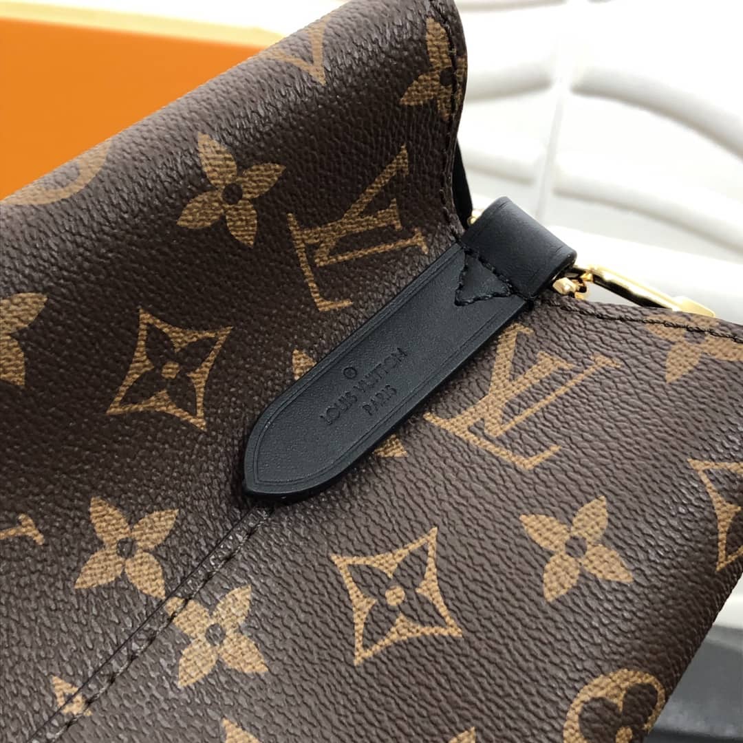 Louis Vuitton Noe Monogram Canvas Replica Bucket Bag Black