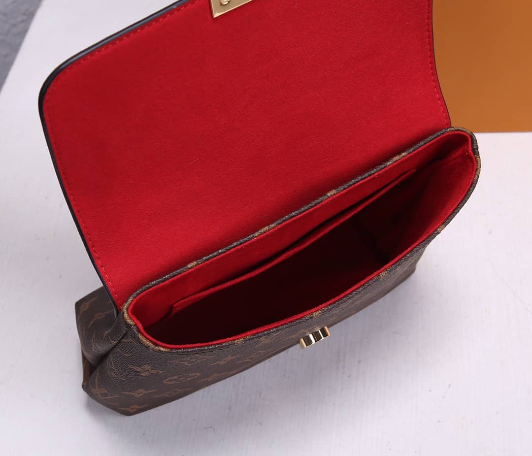 Louis Vuitton Locky BB 2way Replica Shoulder Bag Red M44141