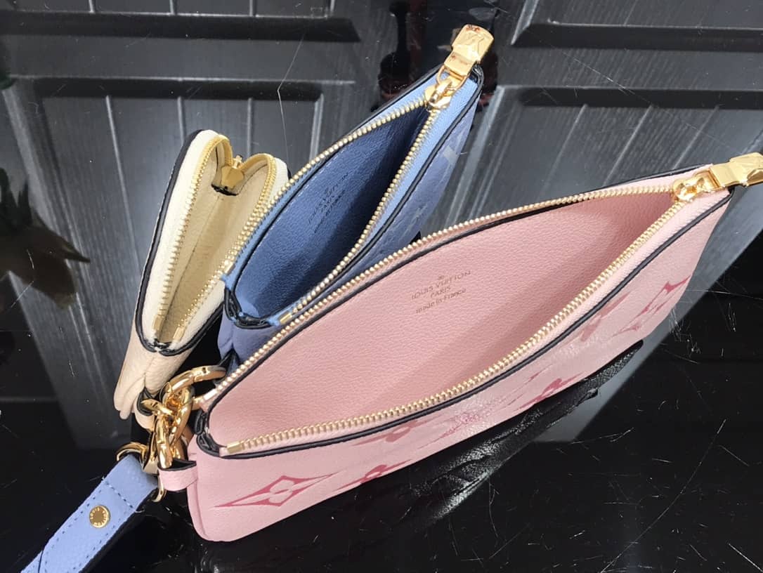 Louis Vuitton Trio Pouch Monogram Empreinte Replica M80407