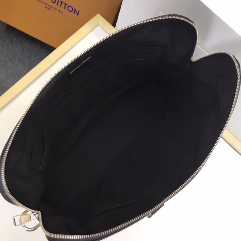 Louis Vuitton Porte-Documents Jour Damier Graphite Canvas Bag Replica N48260