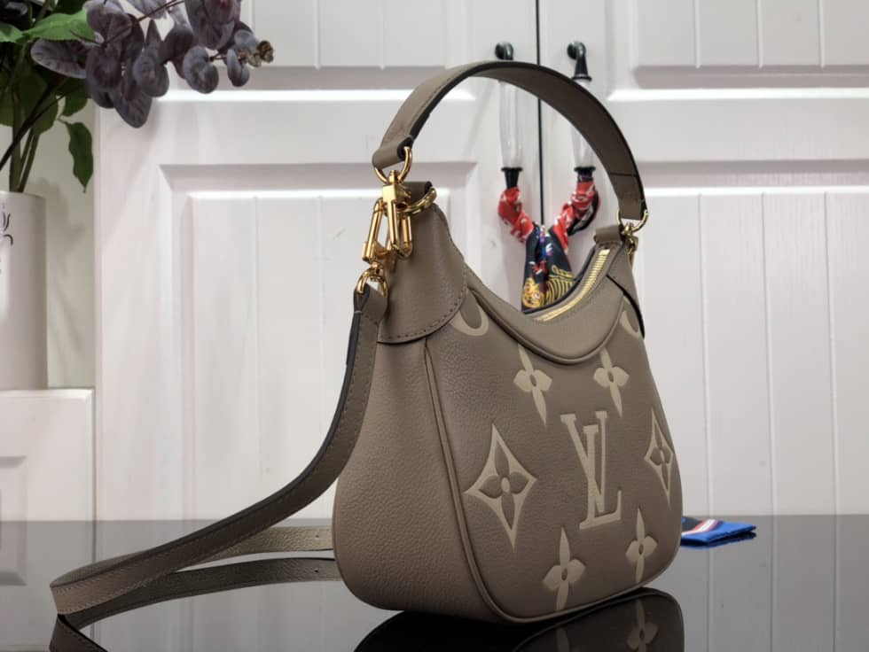 Louis Vuitton Bagatelle BB Monogram Empreinte Brown White M46091 Replica Hobo