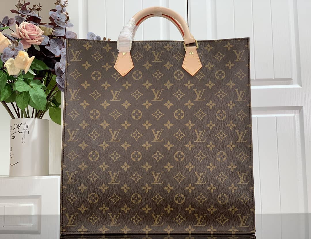 Louis Vuitton Sac Plat Monogram Replica Tote M51140
