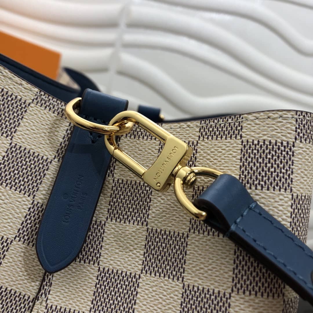 Louis Vuitton Neonoe Replica Bucket Bag Beige Blue M44020