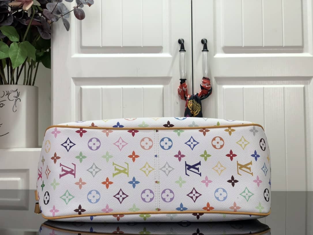 Louis Vuitton Delightful PM Monogram Multicolor Shoulder Bag Replica White M40352