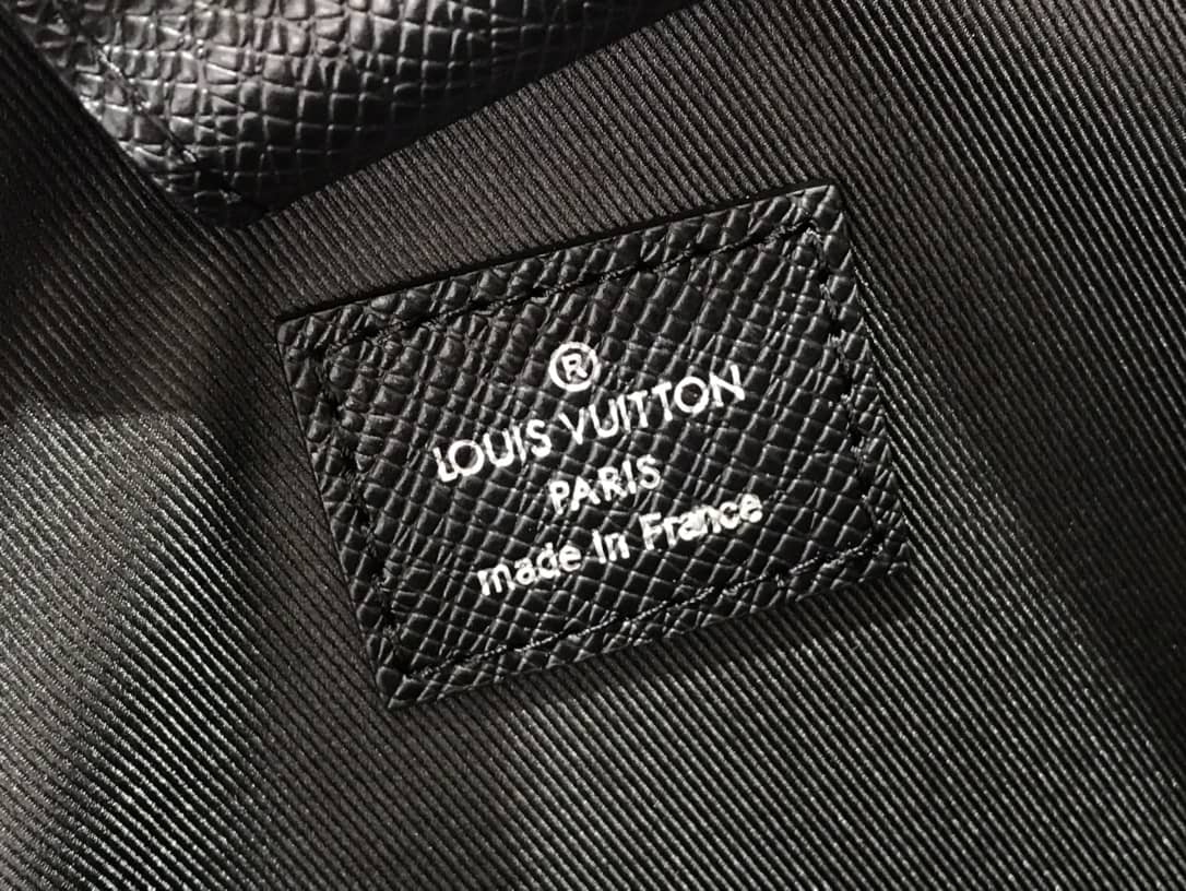 Louis Vuitton Briefcase Taiga Leather Black M30769 Replica