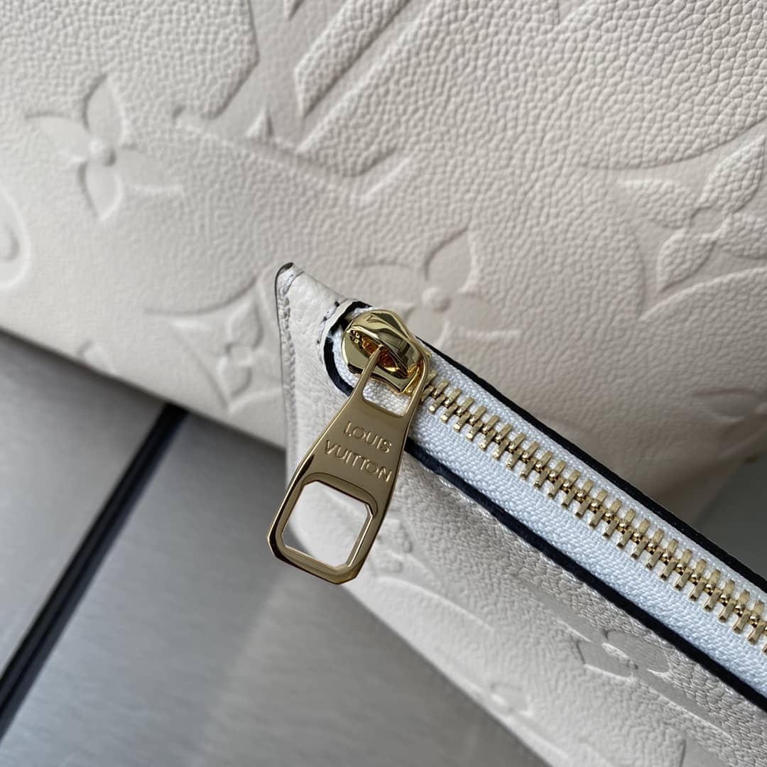 Louis Vuitton Neverfull Dupe MM Monogram Empreinte Leather Bag M45685