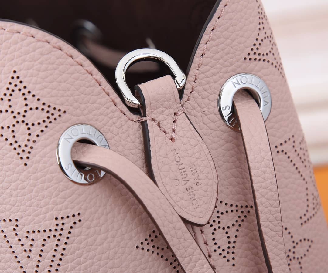 Louis Vuitton Bella Leather Replica Shoulder Bag Pink M57070