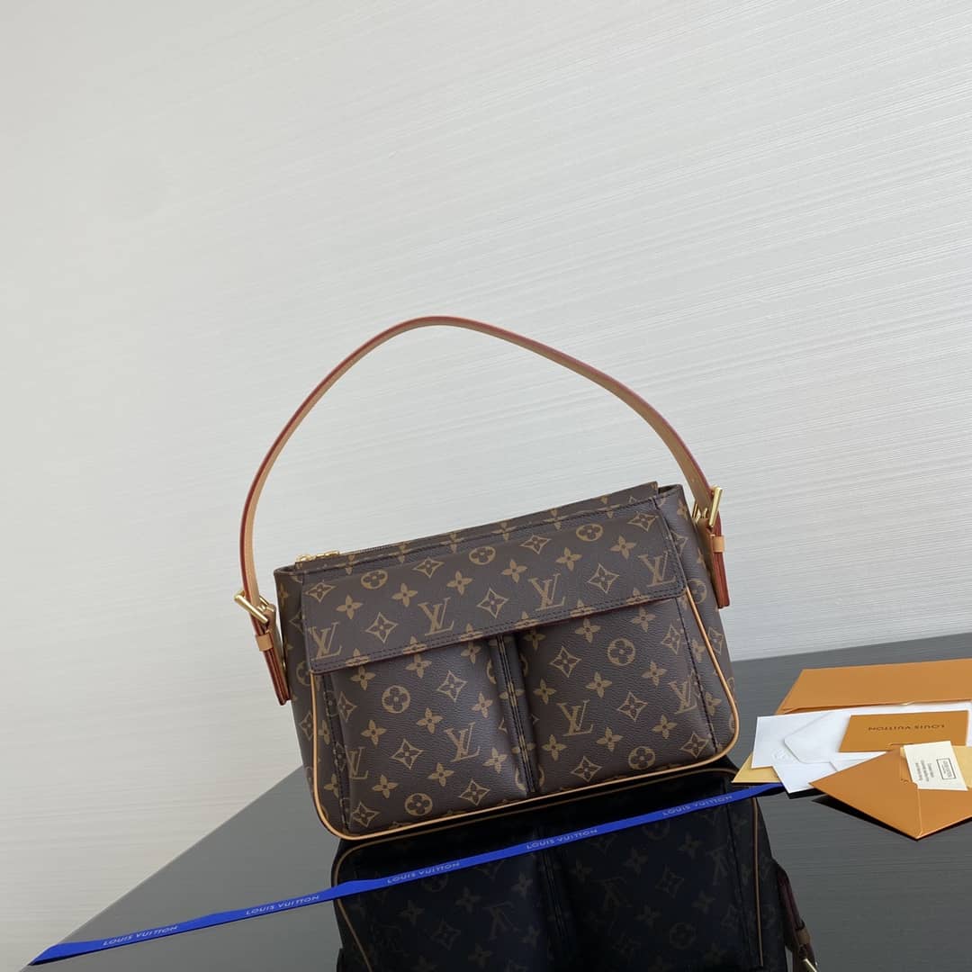 Louis Vuitton Viva Cite GM Monogram Canvas Replica Shoulder Bag