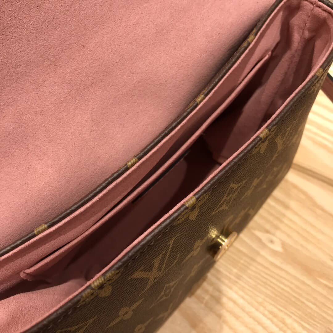 Louis Vuitton Monogram Canvas Locky BB Bag Replica Pink M44321