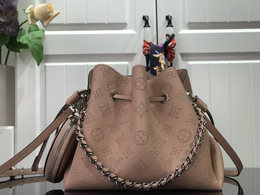 Louis Vuitton Bella Mahina Magnolia Leather Replica Bag M57068