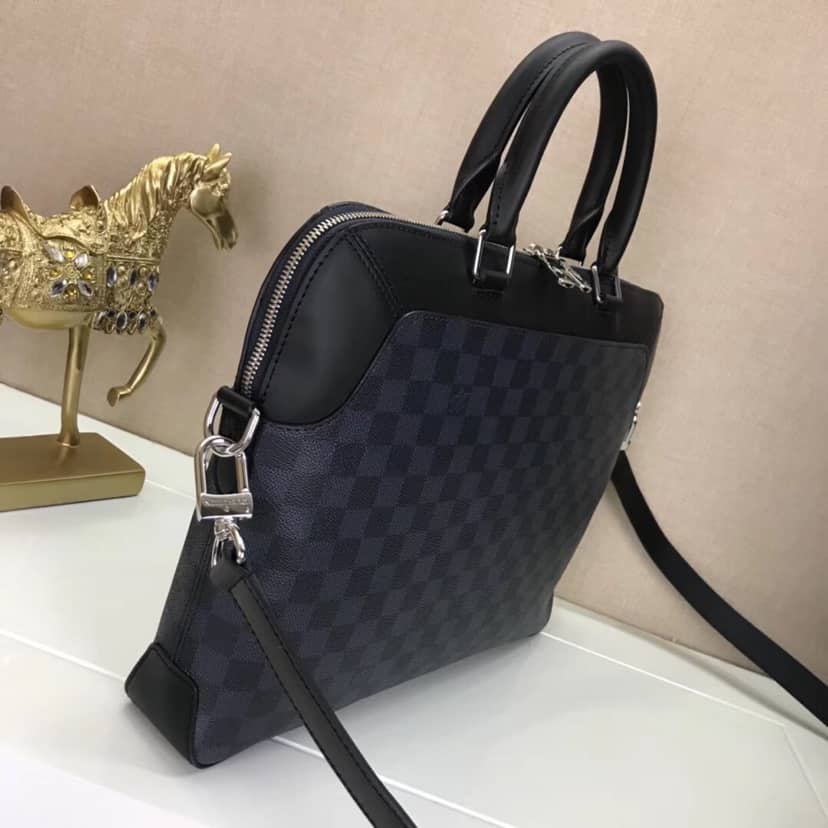 Louis Vuitton Damier Cobalt Oliver Briefcase Bag Replica N51199