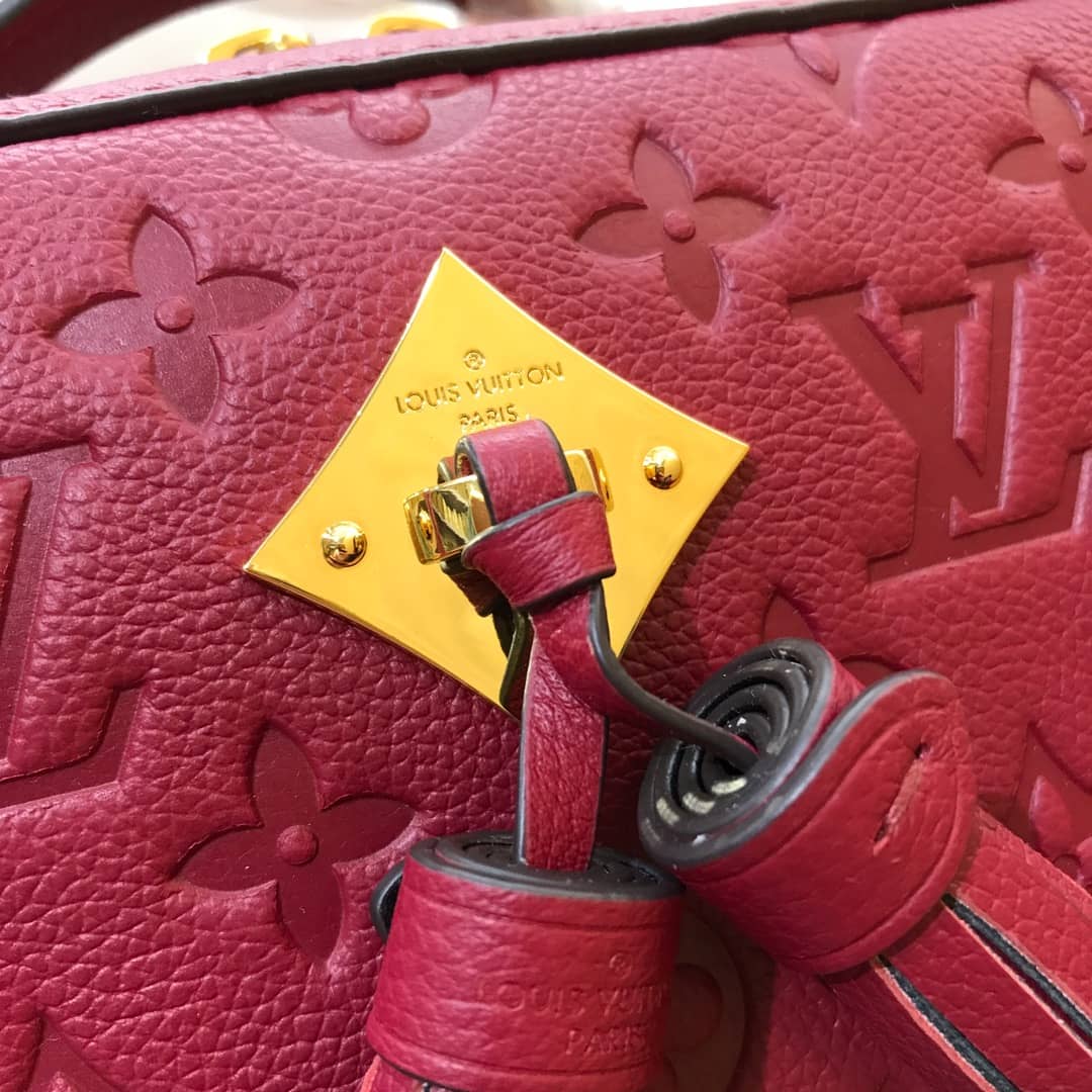Louis Vuitton Monogram Empreinte Saintonge Replica Bag Rose M44606